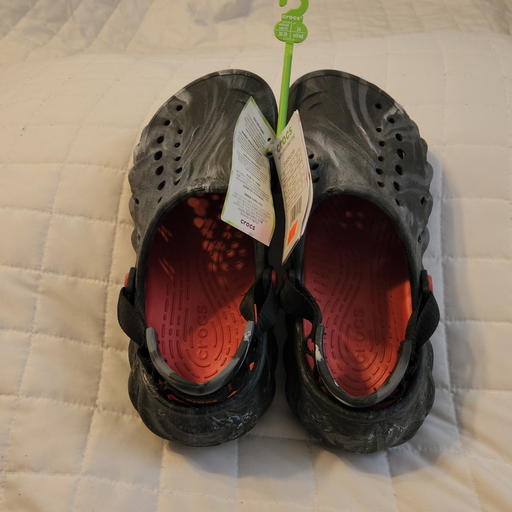 Mens black,gray NWT size Mens 6 Womens 8 - Picture 5 of 6